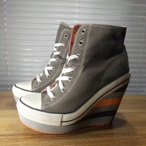 Vintage Y2K Rock & Candy Lulu Jungle Wedge Women's 8